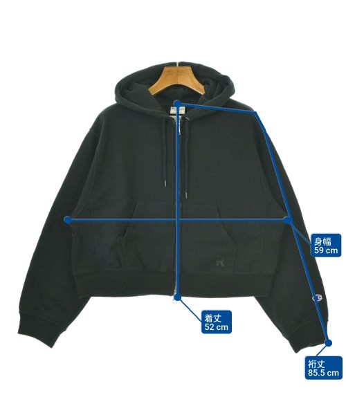 CHAMPION（チャンピオン）パーカー 黒 サイズ:M レディース/2200674466050