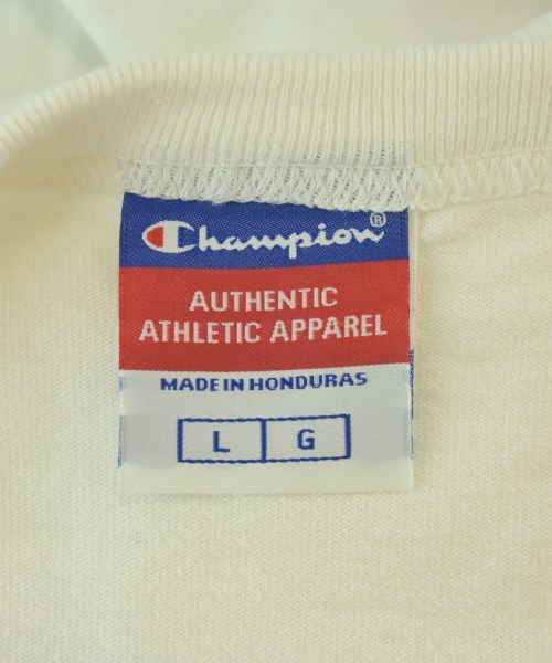 CHAMPION（チャンピオン）Tシャツ・カットソー 白 サイズ:L メンズ/2200677289069
