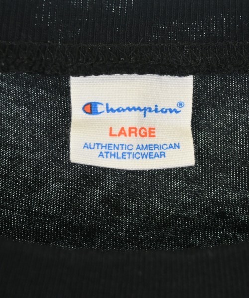 CHAMPION（チャンピオン）Tシャツ・カットソー 黒 サイズ:L メンズ/2200690120042