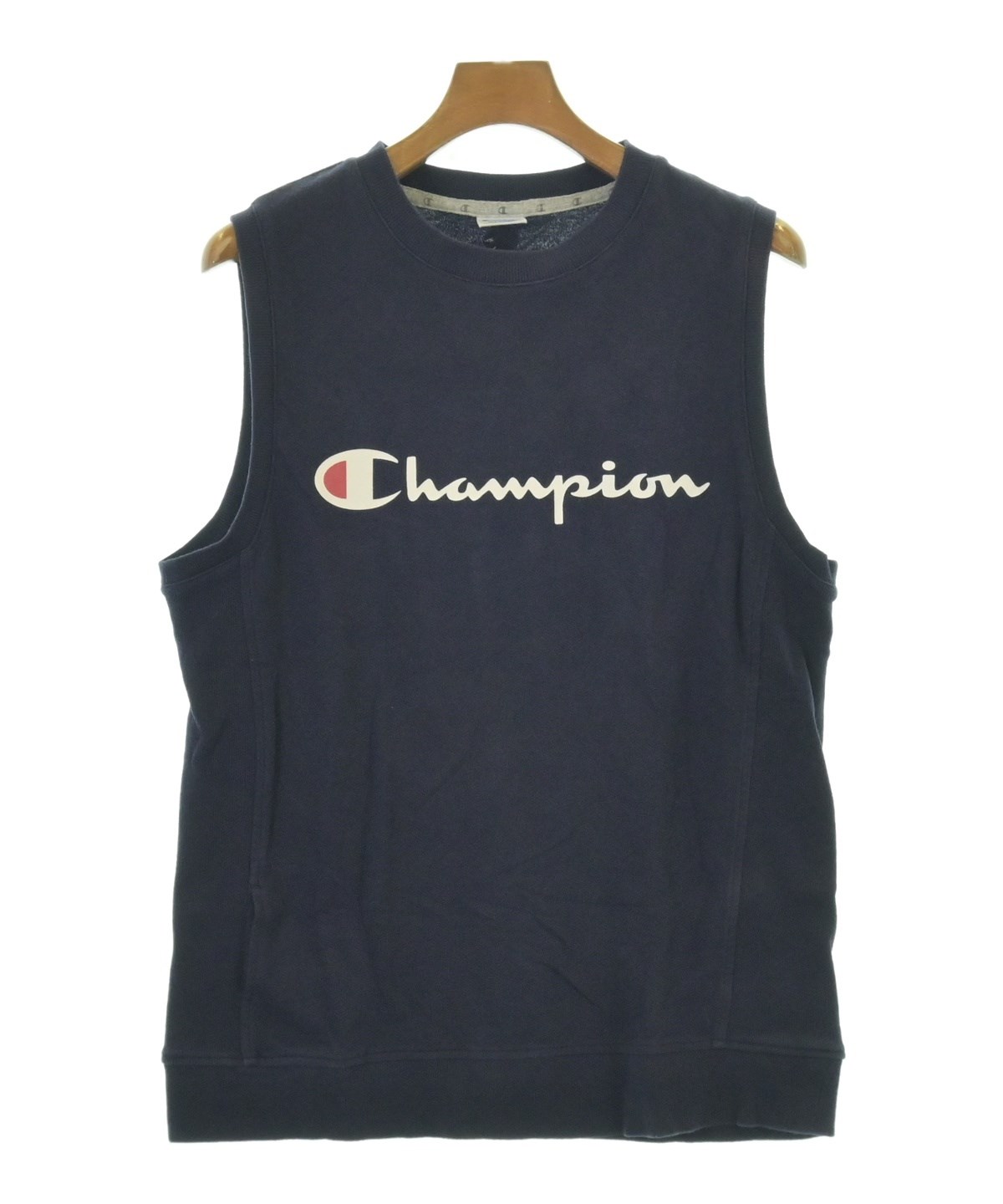 CHAMPION（チャンピオン）タンクトップ 紺 サイズ:F メンズ