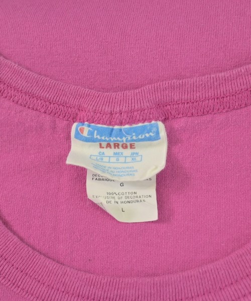 CHAMPION（チャンピオン）Tシャツ・カットソー ピンク サイズ:XL メンズ/2200694484027