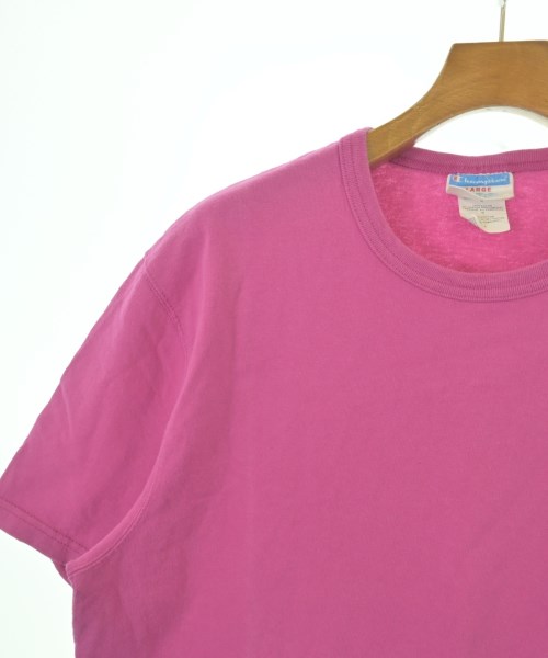 CHAMPION（チャンピオン）Tシャツ・カットソー ピンク サイズ:XL メンズ/2200694484027