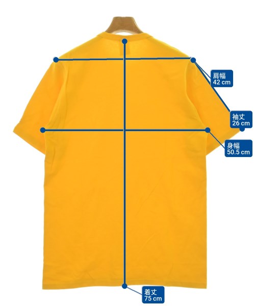 CHAMPION（チャンピオン）Tシャツ・カットソー 黄 サイズ:XL メンズ/2200694484058