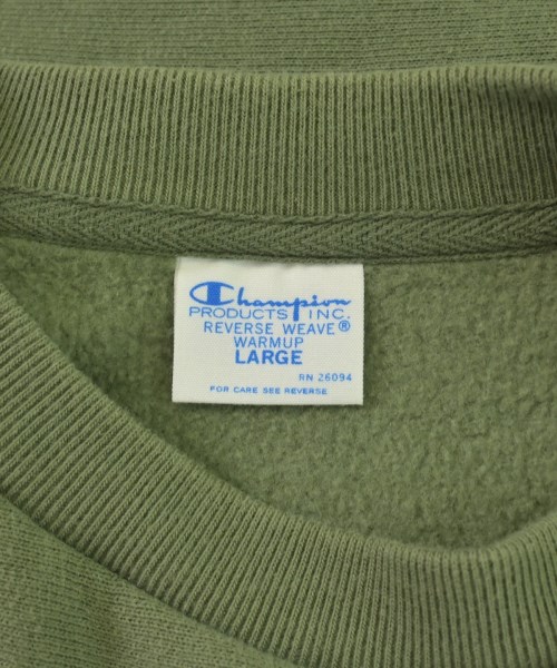 CHAMPION（チャンピオン）スウェット 緑 サイズ:L レディース/2200691631059