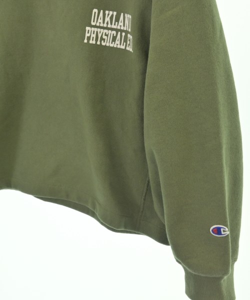 CHAMPION（チャンピオン）スウェット 緑 サイズ:L レディース/2200691631059