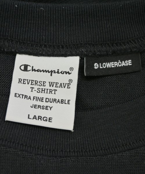 CHAMPION（チャンピオン）Tシャツ・カットソー 黒 サイズ:L メンズ/2200696120084