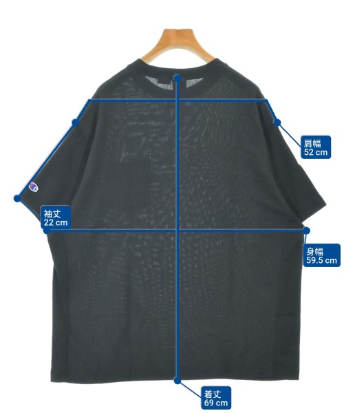 CHAMPION（チャンピオン）Tシャツ・カットソー 黒 サイズ:L メンズ/2200696120084