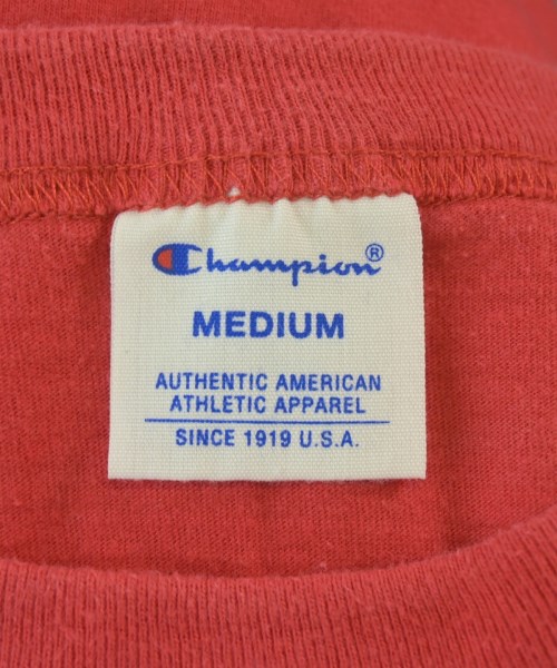 CHAMPION（チャンピオン）Tシャツ・カットソー 赤 サイズ:M メンズ/2200689906022