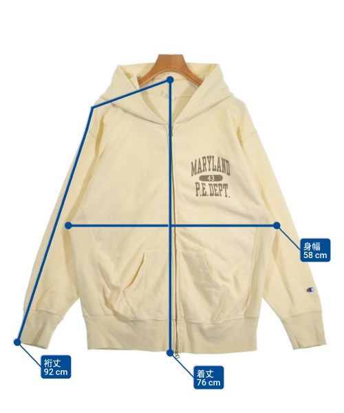 CHAMPION（チャンピオン）パーカー 白 サイズ:M メンズ/2200693675068