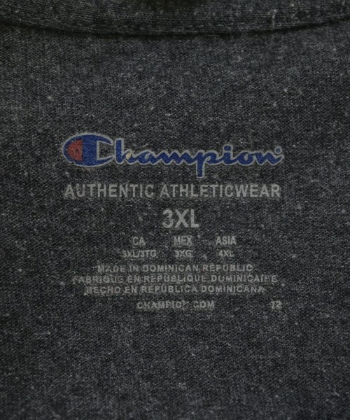 CHAMPION（チャンピオン）Tシャツ・カットソー グレー サイズ:3XL メンズ/2200696782664