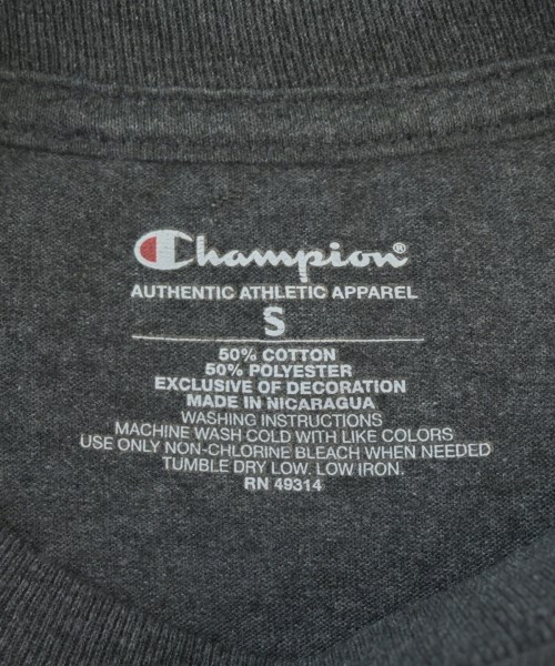 CHAMPION（チャンピオン）Tシャツ・カットソー グレー サイズ:S メンズ/2200700775095