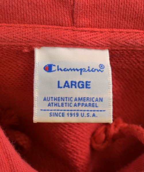 CHAMPION（チャンピオン）パーカー 赤 サイズ:L メンズ/2200697591043