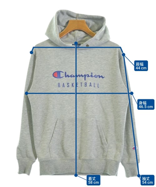 CHAMPION（チャンピオン）パーカー グレー サイズ:160(XL位) レディース/2200699915014