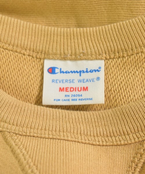 CHAMPION（チャンピオン）スウェット 黄 サイズ:M レディース/2200647639177
