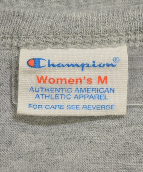 CHAMPION（チャンピオン）Tシャツ・カットソー グレー サイズ:M レディース/2200655316268