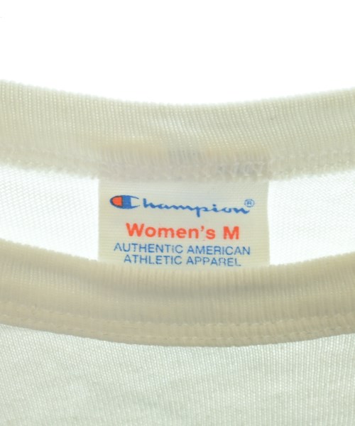 CHAMPION（チャンピオン）Tシャツ・カットソー 白 サイズ:M レディース/2200655316275