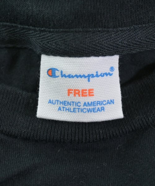 CHAMPION（チャンピオン）Tシャツ・カットソー 黒 サイズ:F レディース/2200649657087