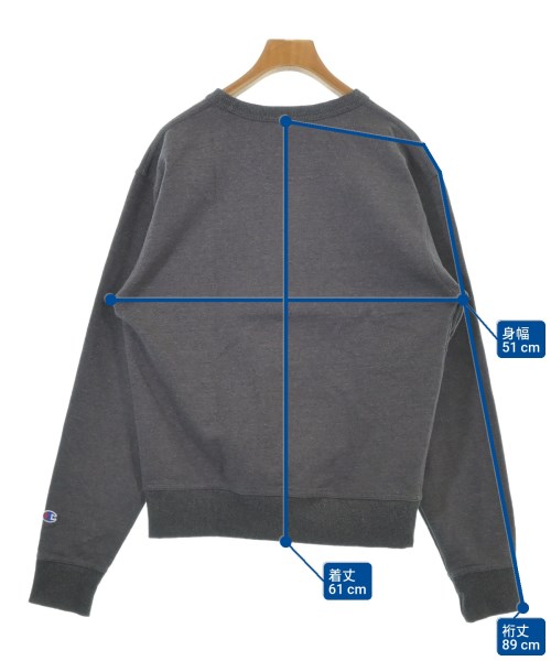 CHAMPION（チャンピオン）スウェット グレー サイズ:L レディース/2200655723028
