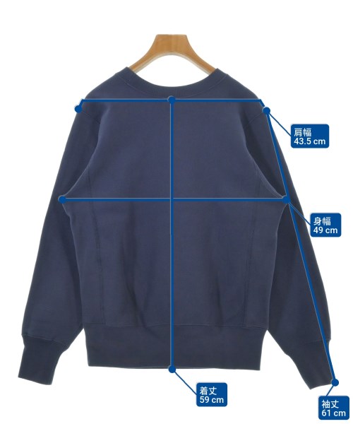 CHAMPION（チャンピオン）スウェット 紺 サイズ:M レディース/2200655723042