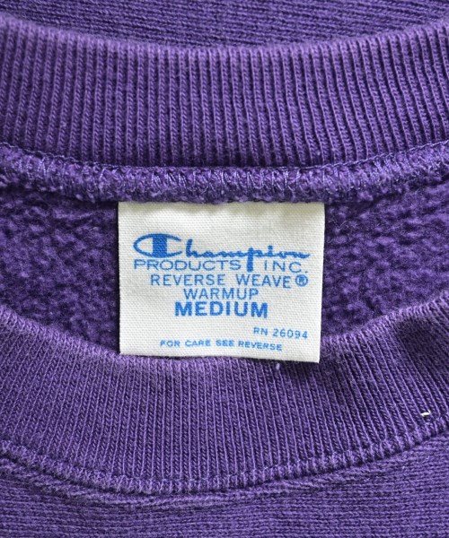 CHAMPION（チャンピオン）スウェット 紫 サイズ:M メンズ/2200657033071