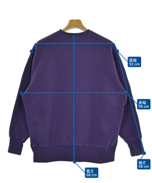 CHAMPION（チャンピオン）スウェット 紫 サイズ:M メンズ/2200657033071
