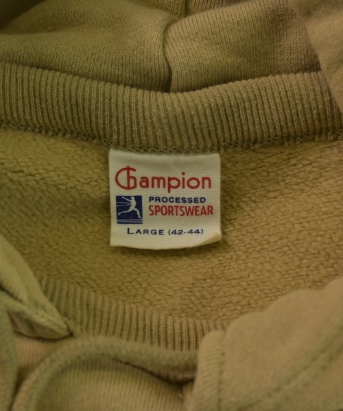 CHAMPION（チャンピオン）パーカー ベージュ サイズ:L メンズ/2200619639020