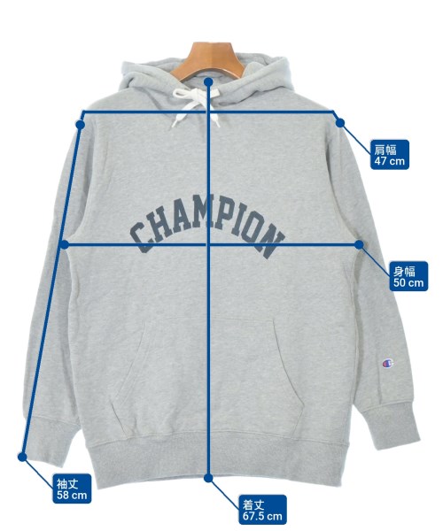 CHAMPION（チャンピオン）パーカー グレー サイズ:S レディース/2200655909026