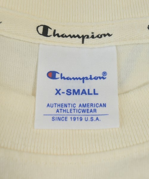 CHAMPION（チャンピオン）Tシャツ・カットソー 黄 サイズ:XS レディース/2200656104116
