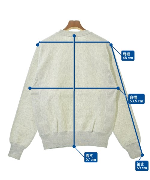 CHAMPION（チャンピオン）スウェット グレー サイズ:S メンズ/2200661467053