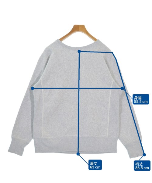 CHAMPION（チャンピオン）スウェット グレー サイズ:L メンズ/2200659409010