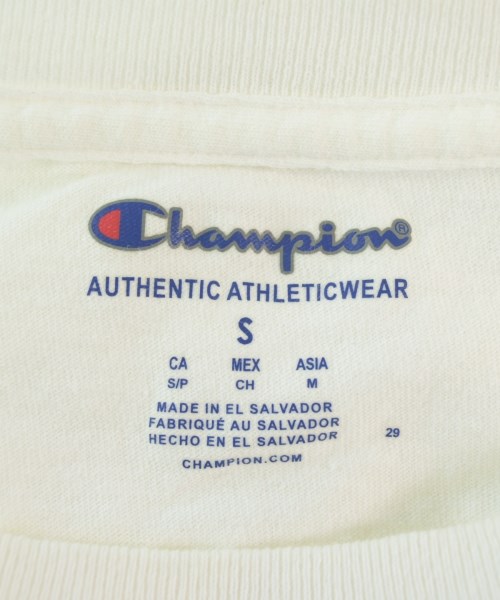 CHAMPION（チャンピオン）Tシャツ・カットソー 白 サイズ:S メンズ/2200709254041
