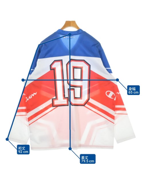 CHAMPION（チャンピオン）Tシャツ・カットソー 青 サイズ:2XL(XXL位) メンズ/2200713243017