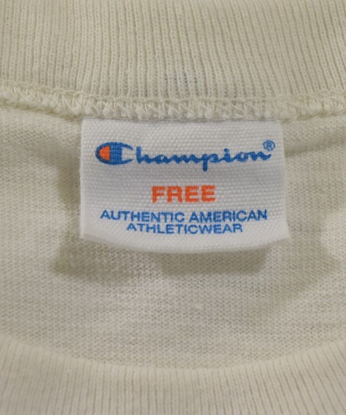 CHAMPION（チャンピオン）Tシャツ・カットソー 白 サイズ:F レディース/2200710703040