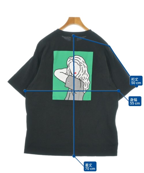 CHAMPION（チャンピオン）Tシャツ・カットソー 黒 サイズ:L メンズ/2200711409200