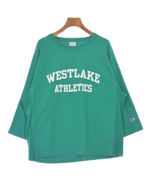CHAMPION（チャンピオン）Tシャツ・カットソー 緑 サイズ:M レディース/2200711353039