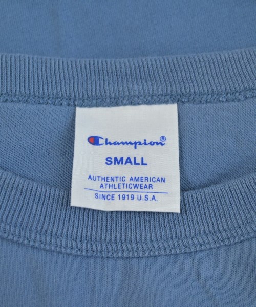 CHAMPION（チャンピオン）Tシャツ・カットソー 青 サイズ:S メンズ/2200716517016