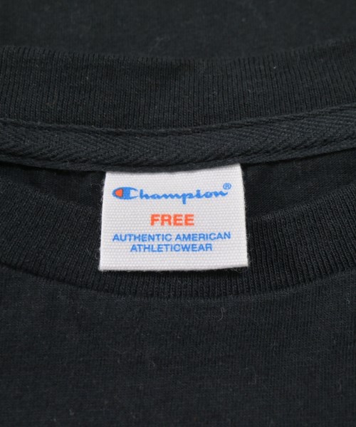 CHAMPION（チャンピオン）Tシャツ・カットソー 黒 サイズ:F レディース/2200715228241