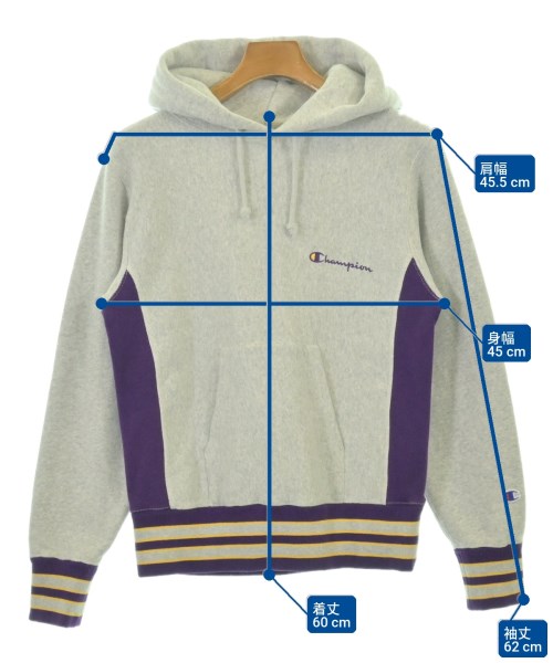 CHAMPION（チャンピオン）パーカー グレー サイズ:S レディース/2200715778081