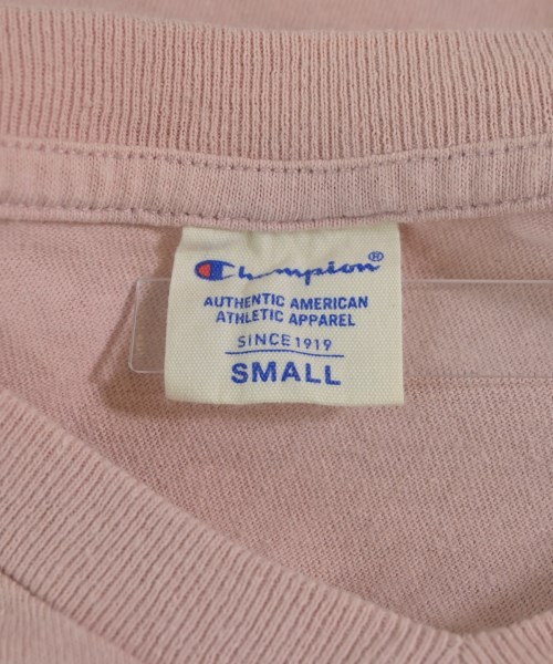 CHAMPION（チャンピオン）Tシャツ・カットソー ピンク サイズ:S レディース/2200714358031
