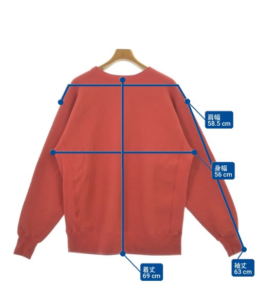 CHAMPION（チャンピオン）スウェット 赤 サイズ:XL メンズ/2200719250057