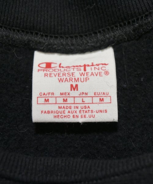 CHAMPION（チャンピオン）スウェット 黒 サイズ:M メンズ/2200719599019