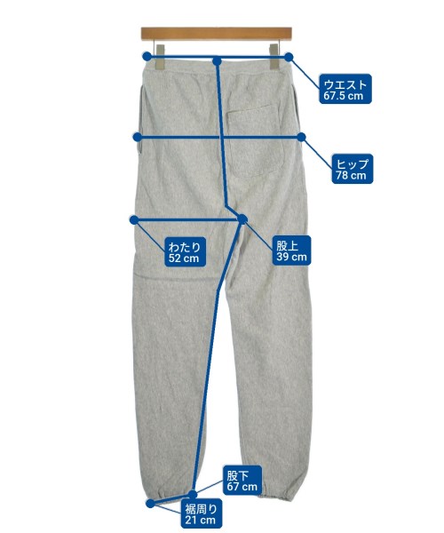 CHAMPION（チャンピオン）スウェットパンツ グレー サイズ:S レディース/2200643644342