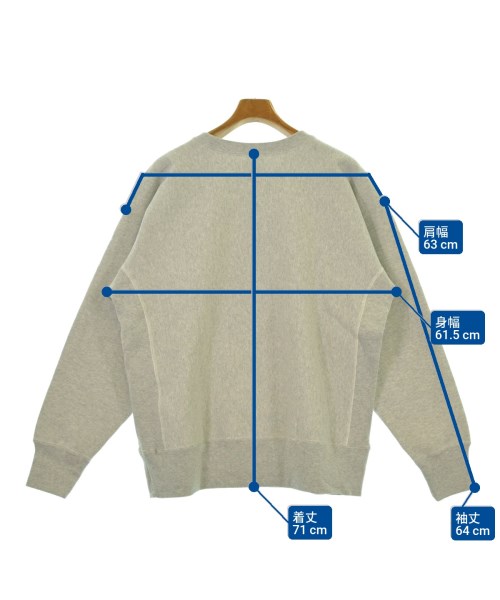 CHAMPION（チャンピオン）スウェット グレー サイズ:L メンズ/2200647159187