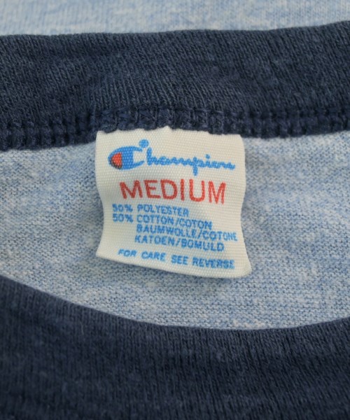 CHAMPION（チャンピオン）Tシャツ・カットソー 青 サイズ:M レディース/2200638191042
