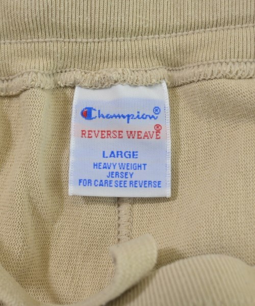 CHAMPION（チャンピオン）スウェットパンツ ベージュ サイズ:L レディース/2200647450017