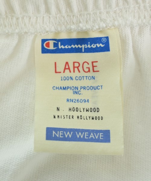 CHAMPION（チャンピオン）スウェットパンツ 白 サイズ:L メンズ/2200637200509