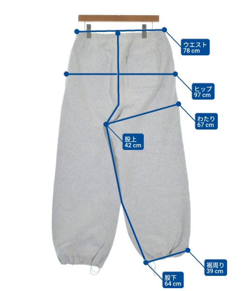 CHAMPION（チャンピオン）スウェットパンツ グレー サイズ:M メンズ/2200647946039
