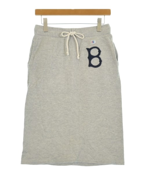 CHAMPION(チャンピオン)ひざ丈スカート グレー サイズ:M/2200636165014