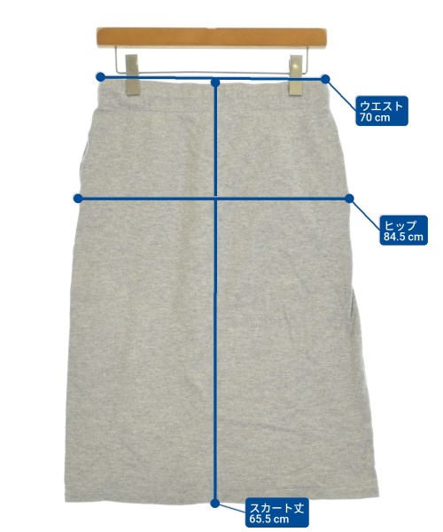 CHAMPION（チャンピオン）ひざ丈スカート グレー サイズ:M レディース/2200636165014