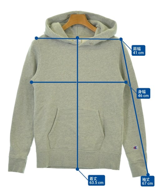 CHAMPION（チャンピオン）パーカー グレー サイズ:L レディース/2200640364090